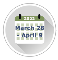 April 2022 L.A.R.E. Dates
