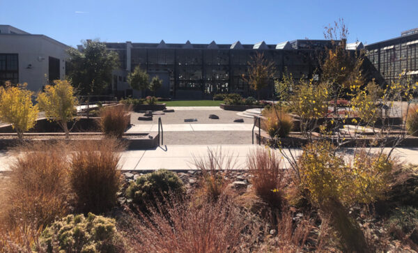 Plaza at the Railyards in Albuquerque, New Mexico. (Photo/Pland Collaborative)